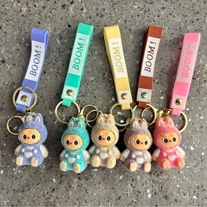 Labubu Keychains set of 5
